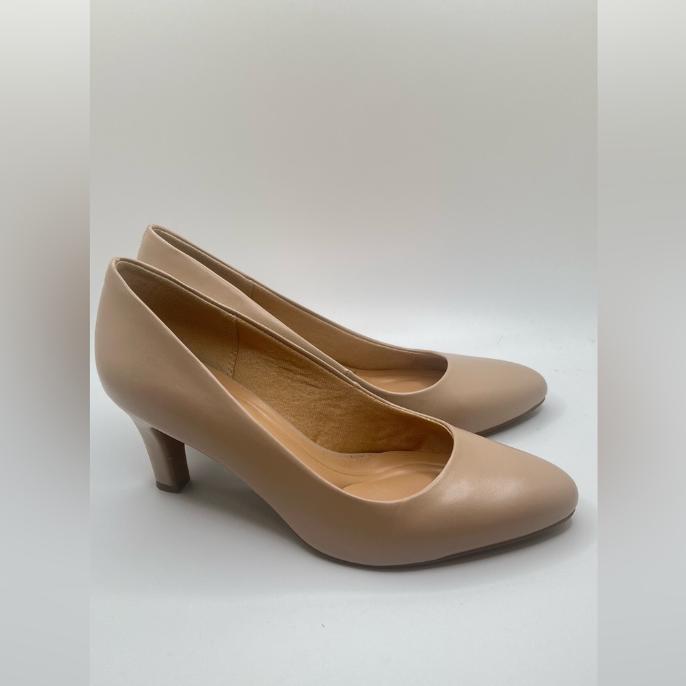 Women’s Kelly & Katie  KK - GENNA Nude Pointed - Toe Heels Pumps Size 8M - Picture 6 of 12